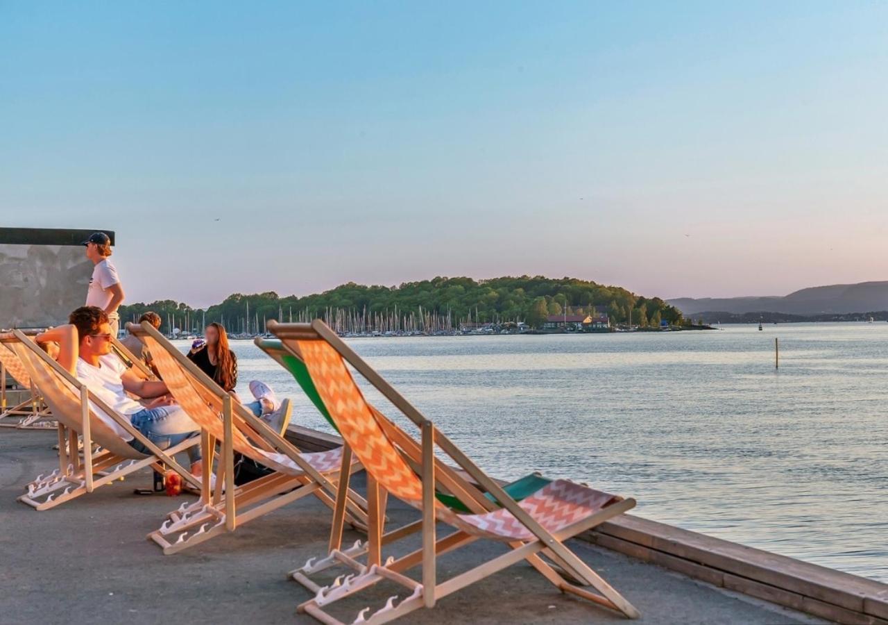Seaside Apt - 2 Sunny Balconies - Modern - 6 Pax ออสโล ภายนอก รูปภาพ